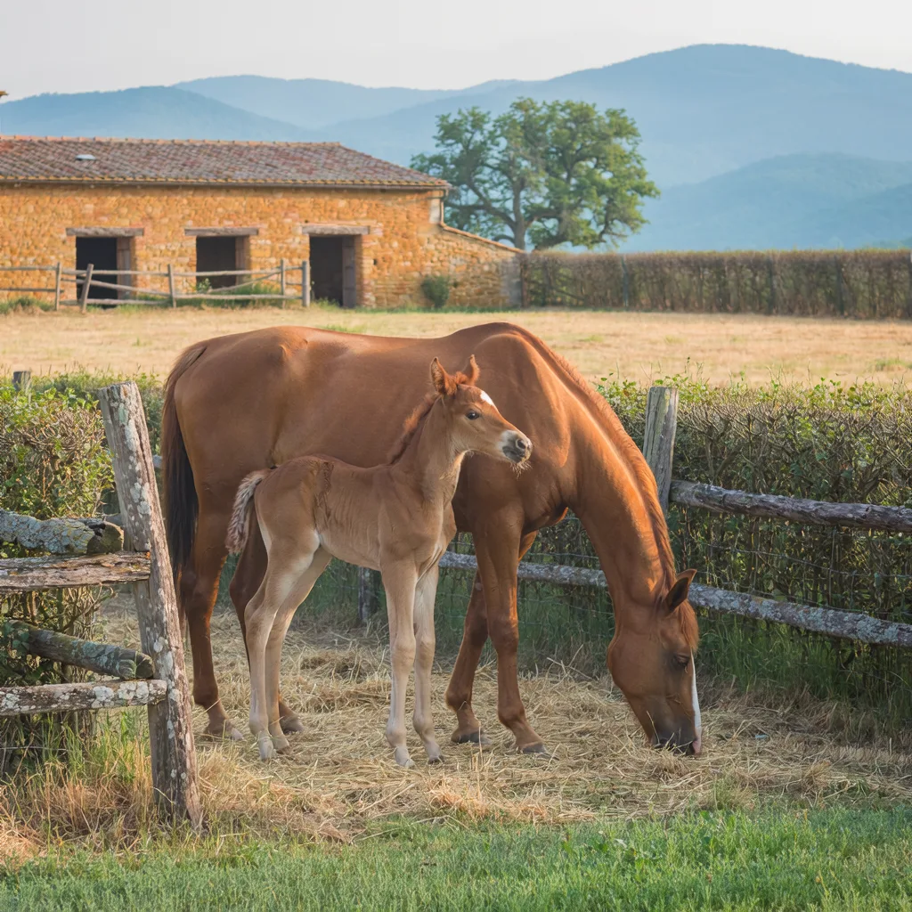 Élevage de chevaux, Les Écuries du Richardon, Châteauneuf