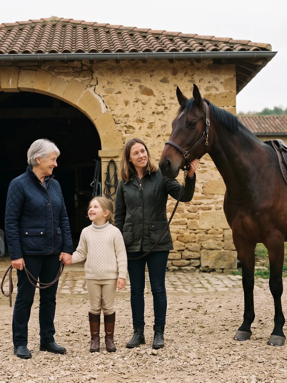 L'équipe, Les Écuries du Richardon, centre équestre à Châteauneuf