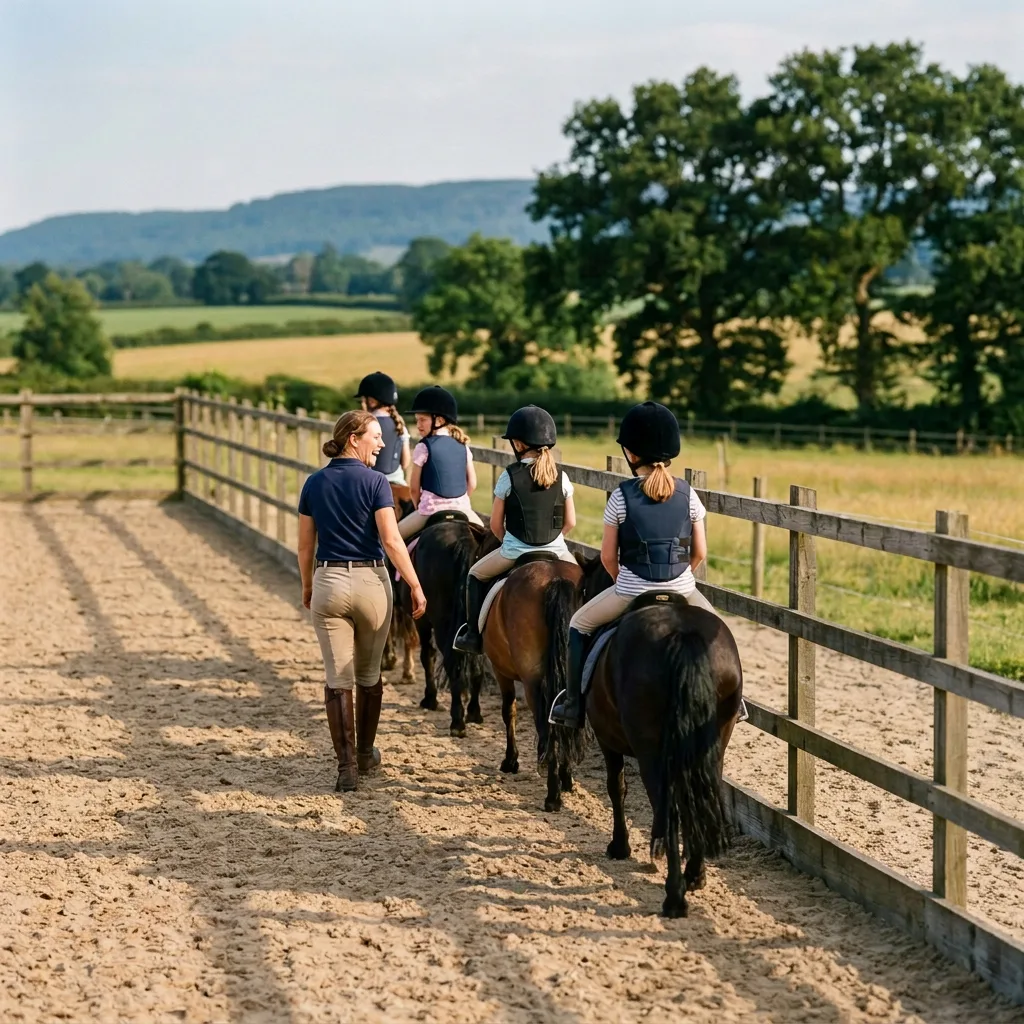 Cours de poney à Châteauneuf, Loire